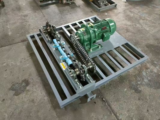 Engineered custom roller coating conveyor chain automated coating system