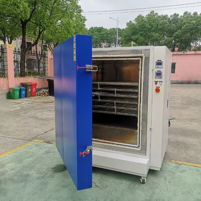 Industrial Batch Curing Oven with Trolley System for Powder Coating & Paint Drying