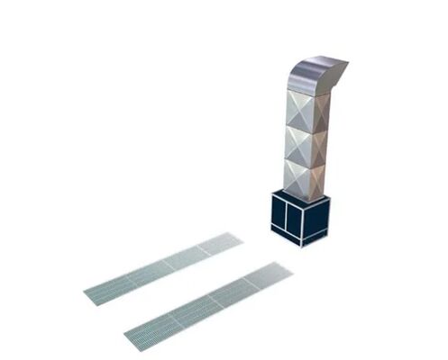 CoatTech Flush-Floor Pit Style Automotive Sanding Bay For High-End Collision Centers