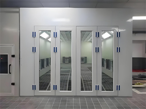 PLC-Touch-Screen-Steuerung Smart Permanente Temperatur Farbe Spray Booth für die Reparatur von Auto-Karosserie