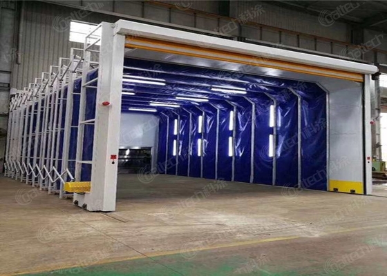 Neue Industrie-Rückziehbare Spray-Booth Farb-Booth für Schwerlast-Bemalung