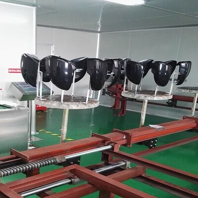 Glasflasche oder Metallflasche Vollautomatische Farbbesprühungsproduktionslinie Automatische Farbbesprühungsmaschine UV Metallbesprühungslinie