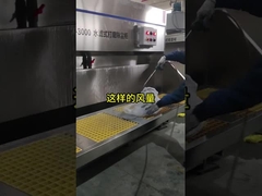 Effizientes Wasservorhangschrank für eine sauberere Sprühmalerei