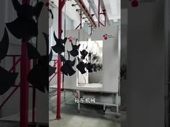 Hervorragende Beschichtungsqualität, nahtloser Betriebsprozess, professionelle Bodenschienen-Beschichtungslinie