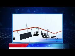 Zubehör für Fahrzeuge Hochtemperaturtrocknungsraum Polyurethanhärtung Industrieheizofen