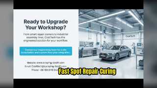 Kurzwellen-Infrarot-Härtungslampe für punktuelle Reparaturen