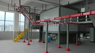 Erweitern Sie Ihre automatisierte Endbearbeitung mit unserer hocheffizienten industriellen Beschichtungslinie