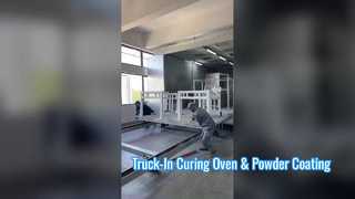 Truck-In-Härtungsofen und Pulverbeschichtungslinie